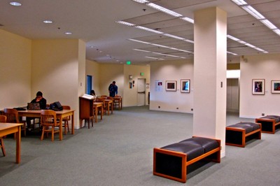 Allen Library 4th Floor Gallery Study Area C